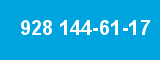 928 144-61-17